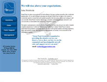 Tablet Screenshot of gpaviation.com